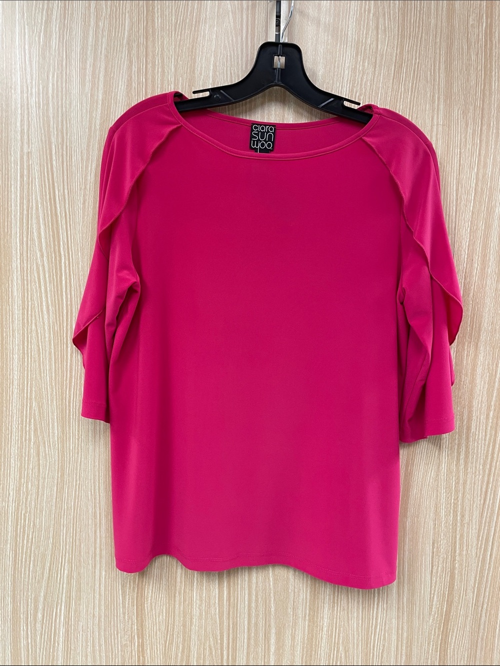 Clara Sun Woo Pink Top Size Small